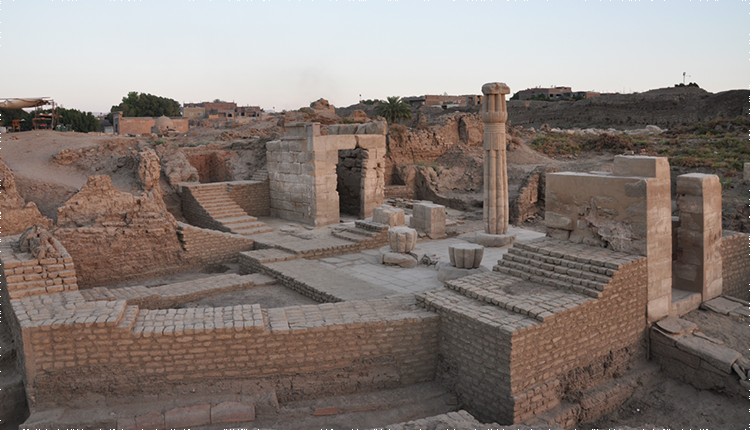 La chapelle d’Osiris Neb djefaou © Mission des sanctuaires osiriens de Karnak